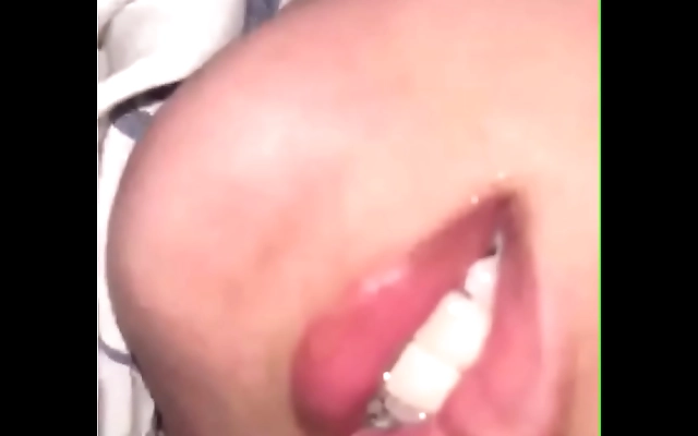 Bed spreads wide as Indonesian beauty takes deep creampie from big cock