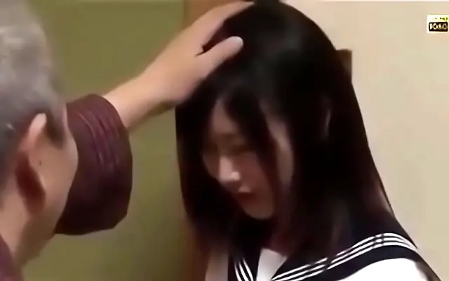 Straddles him whispering her name in Japanese JAV 2020