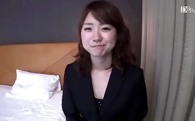 Sapphire Blue Office Seduction Japanese OL Ayumi Oono Reveals Her Secret Fantasies