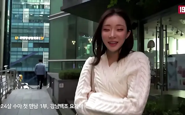 Electric tension builds as busty Korean yoga milf craves doggystyle bliss