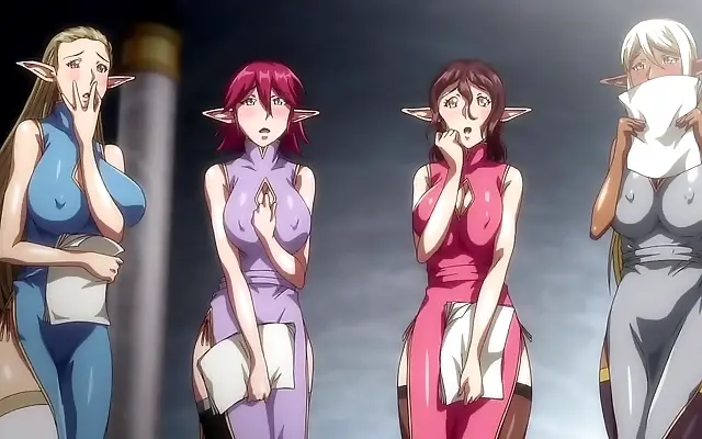 Straddles with big tits in elf hentai fantasy