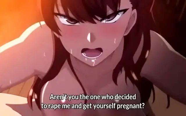 Office seduction with busty anime beauty in forbidden fantasy play