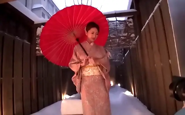 Candlelit seduction with a wild Japanese beauty craving double pleasure