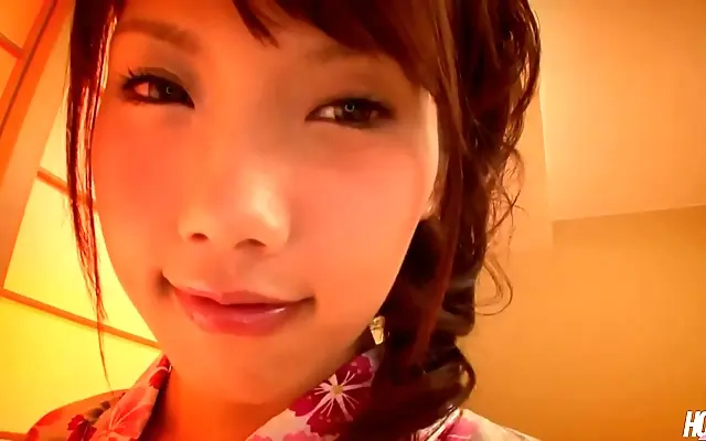 Ageha Kinoshita's Smooth Tits Tease in Uncensored Japanese Blowjob Bliss