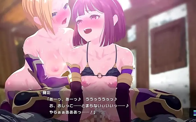 日韩 码久久久 扒开腿 Teasing cosplay transformation in another world with magic and allure
