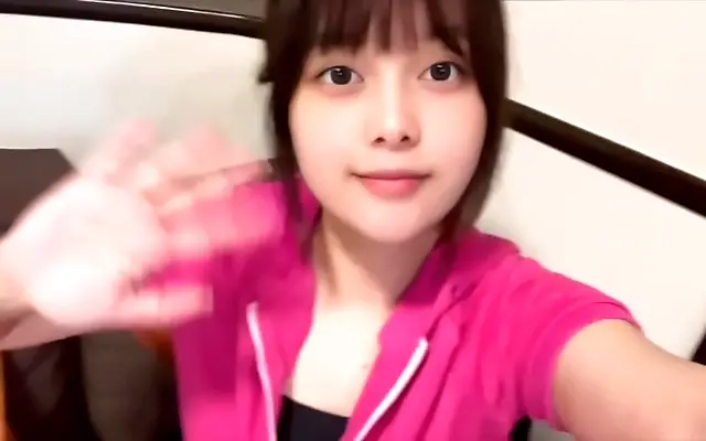 Moaning Softly in Her Room Asian College Girl Masturbates