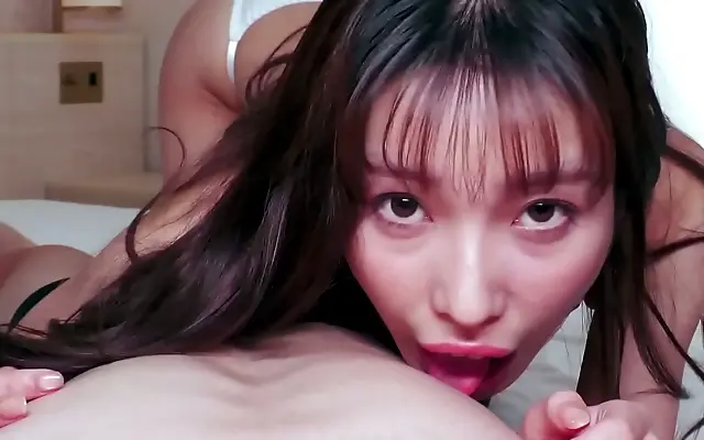 Sucking and stroking your cock like it's mine forever in deep POV