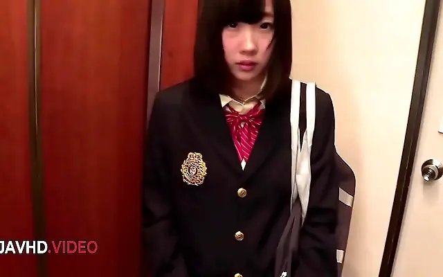 Rin Aoki Moans Intensely as She Swallows Deep During Hot Blowjob Session