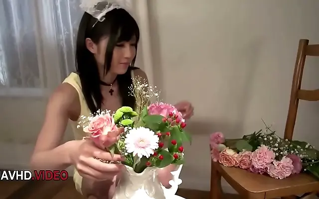 Sucking cock hard in Tokyo with Japanese star Reo Saionji