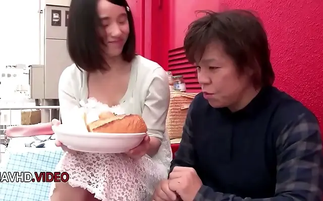 我爽 好舒服A片 善良 Office encounter with slim Asian beauty leads to intense blowjob and wild session