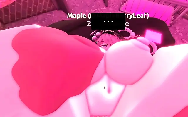 又黄的 公和我做 HD中字 国产午夜 Steamy mirror reflection shows big-tits puppy girl bred doggystyle in Roblox condo