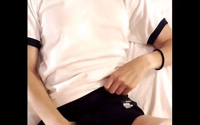 In the gym locker room amateur lovers strip down for steamy role play and cumshots